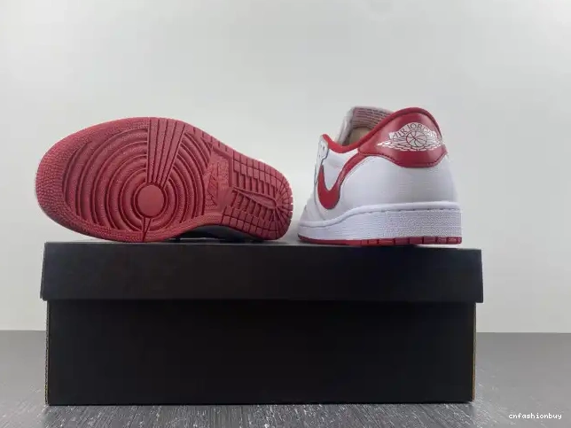 1 Red Jordan Varsity Retro Low 705329-101 White 0611